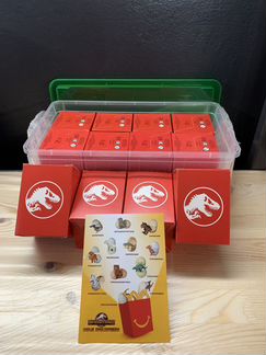 Динозавры из хэппимил Макдоналдс