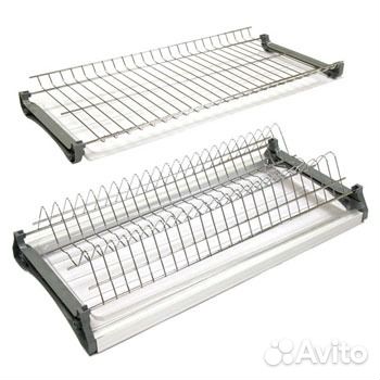 Мебельные сушилки для посуды нержав и хром