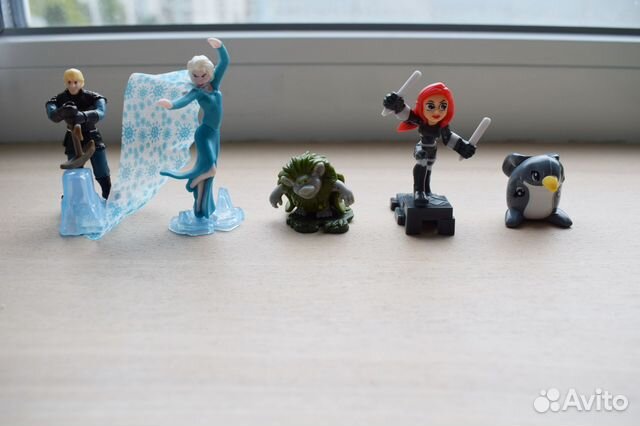 Киндер сюрприз Холодное сердце и Марвел