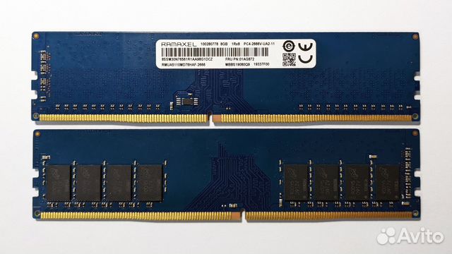 Модули памяти для Пк 4Гб / 8Гб / 16Гб DDR4 Dimm