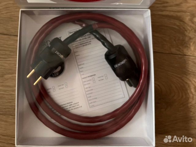 Сетевой кабель Nordost Red Dawn Power Cord 2.0m
