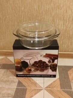 Стеклянная форма для запекания