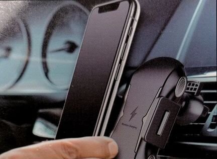 Автомобильный держатель беспроводная зарядка