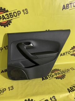 Обшивка двери задняя правая VW polo 5