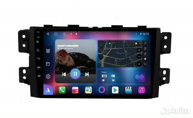 Магнитола KIA Mohave Android 10 4/64GB qled