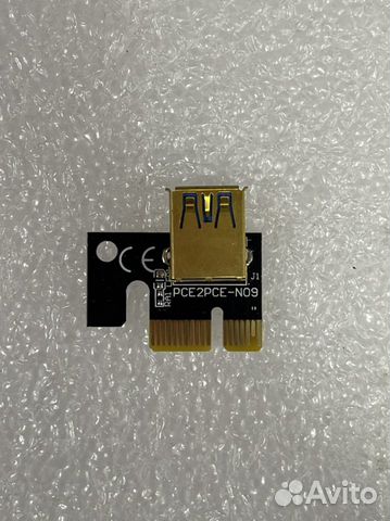 Адаптер PCI-E 1x4 для райзера