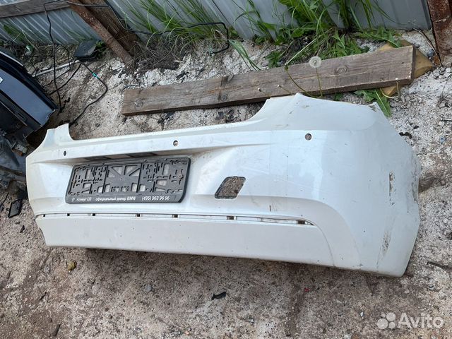 Бампер задний bmw f20 s line