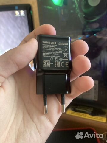 Оригинальный блок быстрой зарядки samsung 15w