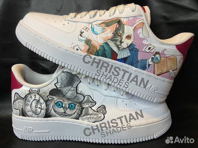 Custom Nike Air Force 1 Alice's Adventures