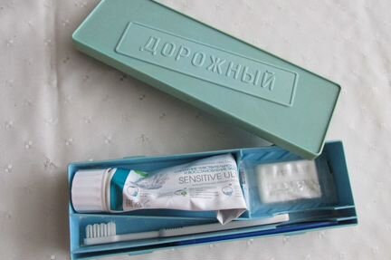Раритетный футляр СССР для дорожного набора