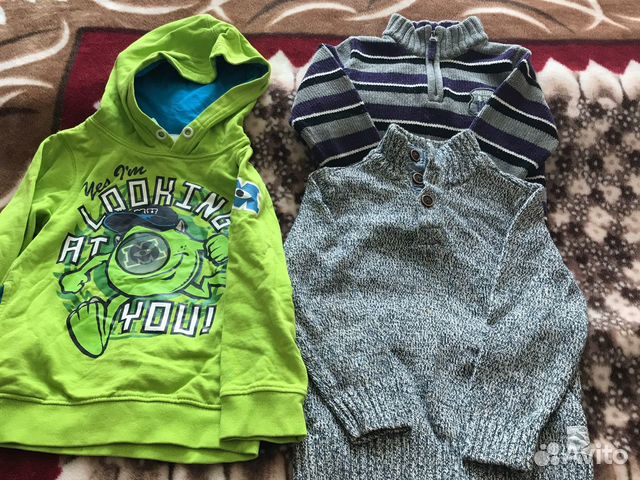 Джемпер и кофта для мальчика