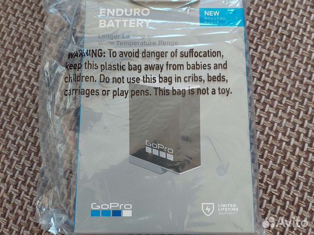 Enduro Rechargeable Battery GoPro Hero 9/10/11/12