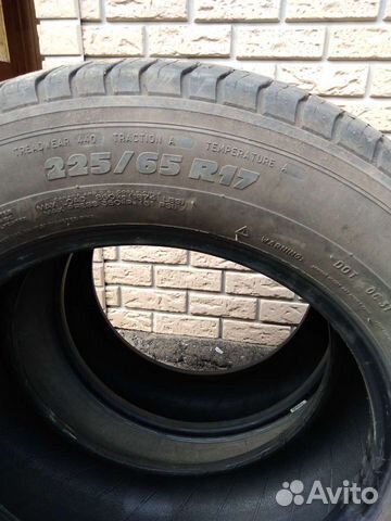 Michelin 225/65 R17 99, 4 шт