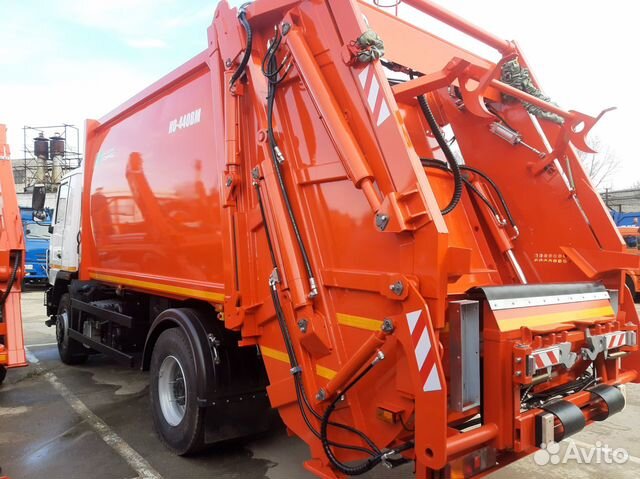 Мусоровоз с задней загрузкой ко-440вм (маз) портал