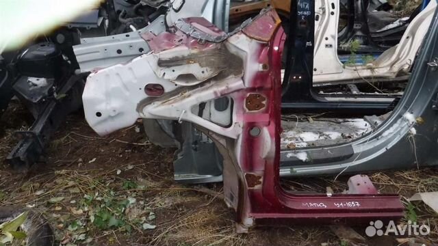 Порог со стойкой левый Daewoo Matiz 1997-2015