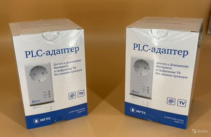 PLC адаптер - интернет через сеть 220В