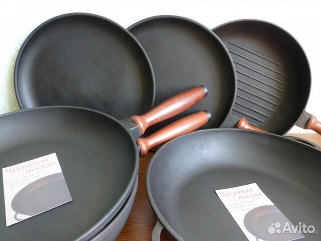 Сковорода чугунная (Элитная)