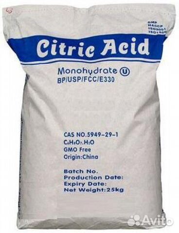 Лимонная кислота 25 кг