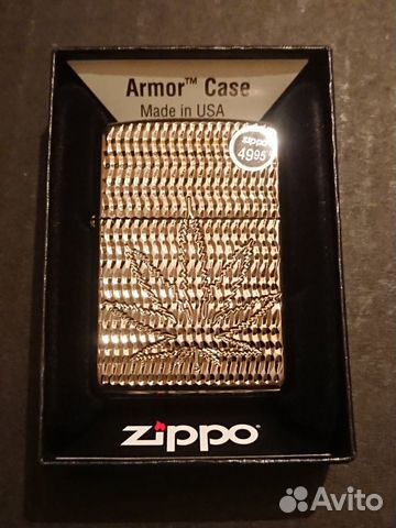 Zippo Armor Leaf Design 29612
