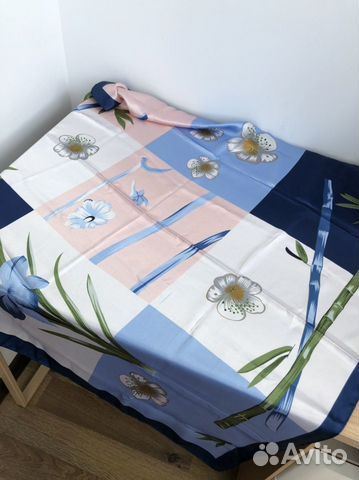 Натуральный шелковый платок