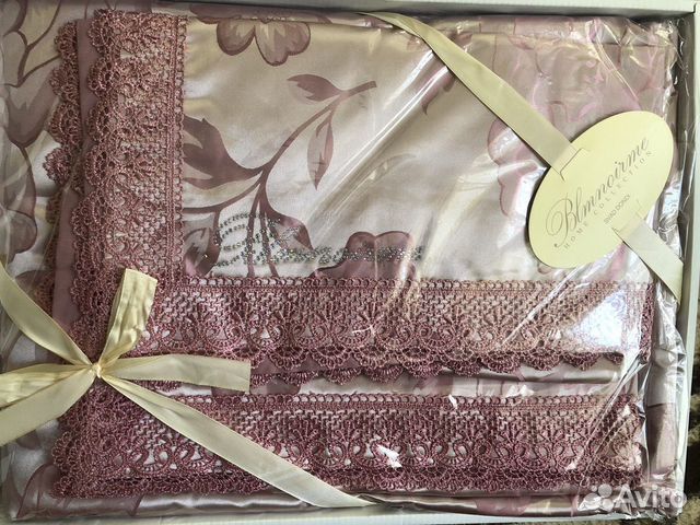 Постельное белье евро. Покрывло