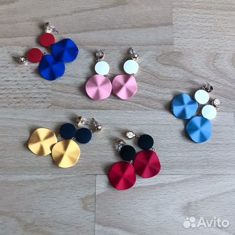 Серьги новые