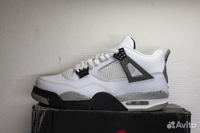 Nike Air Jordan 4 Retro 'Cement' 2012