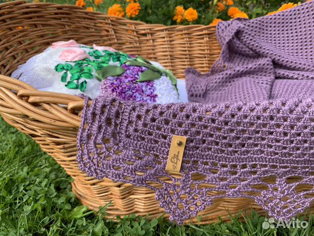 Детский плед для новорождённых новый