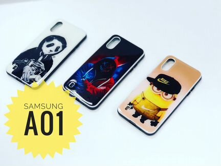 Накладки и чехлы для Samsung A01, A01 Core