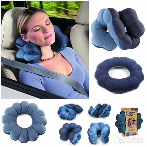 Подушка-трансформер для путешествий Total Pillow