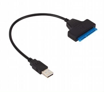 Переходник USB 2.0 - SATA для HDD и SSD 2.5