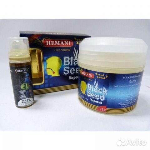 Мазь hemani - black seed vaporub (50+5 Г)