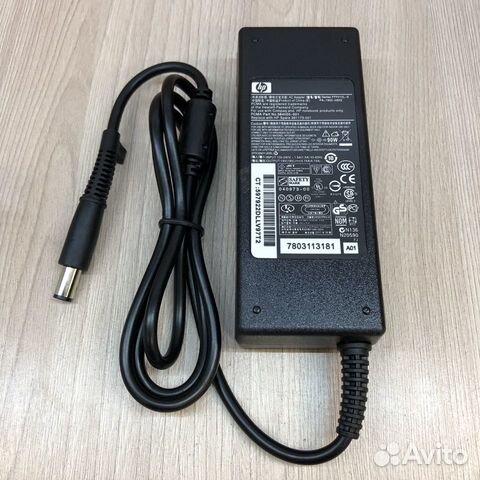 Зарядка для ноутбука HP 19V 4.74A - Новая