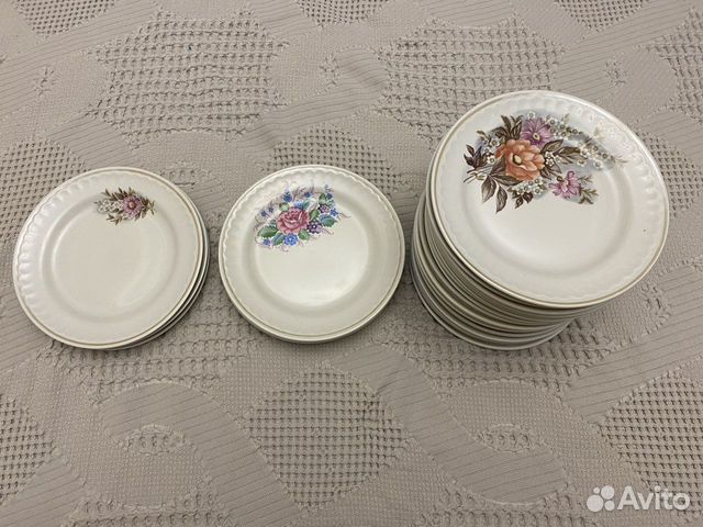 Тарелка СССР пирожковая новая