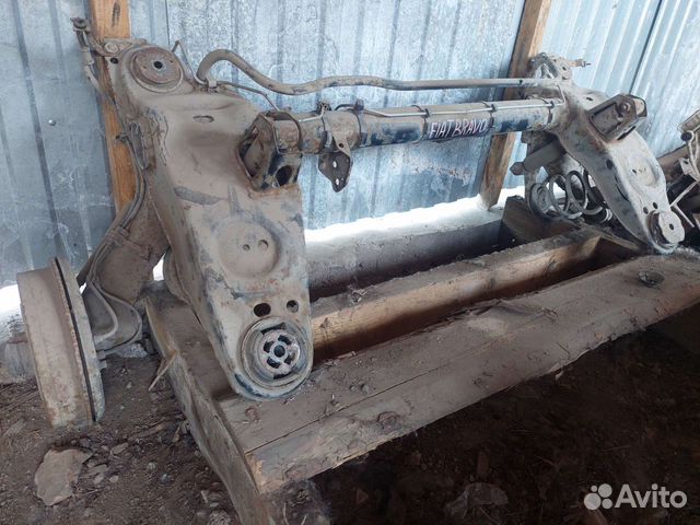 Балка задняя на fiat bravo