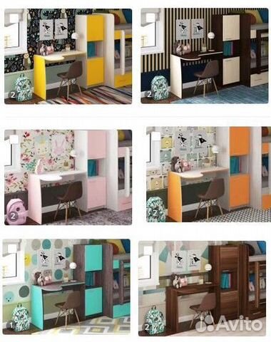 Стол письменный со шкафом, новый, в упаковке