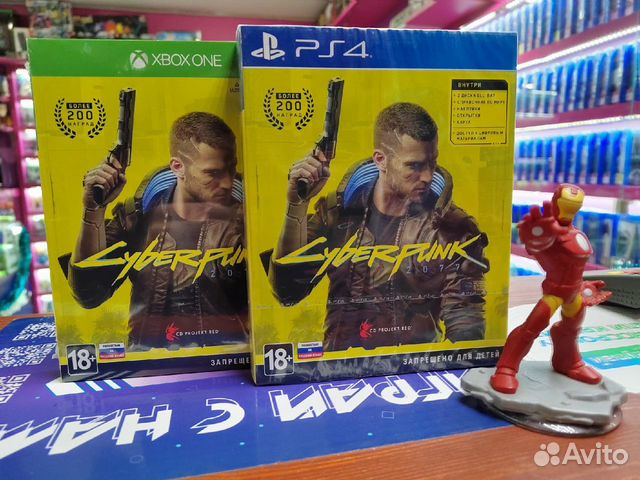 Cyberpunk 2077 PS4 / Xbox One (новый диск)