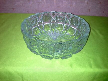 Салатник хрустальный СССР