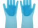 Силиконовые Перчатки для мытья посуды Kipa Корея
