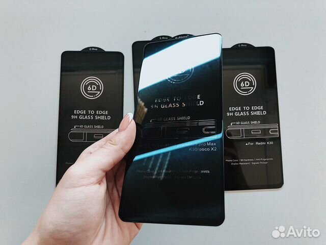 Защитное стекло для Xiaomi Note 9s/Pro /Pro Max