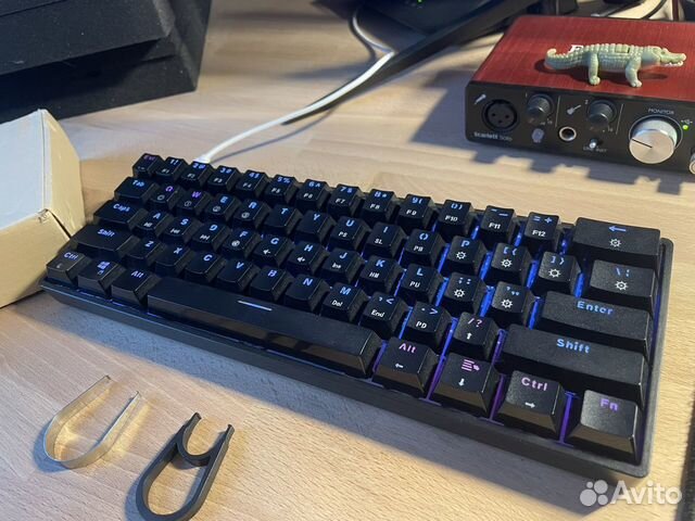 Механическая клавиатура Sk61 gateron brown