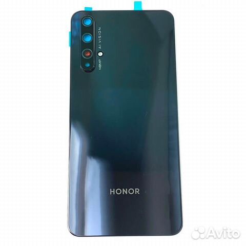 Задняя крышка для Huawei Honor 20 (черный) со стек