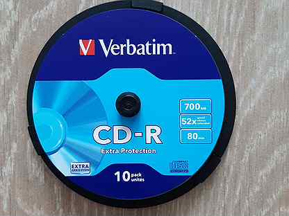 Новый диск CD-R 700MB