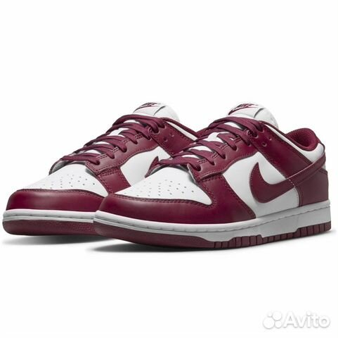 Женские Nike Dunk Low Bordeaux