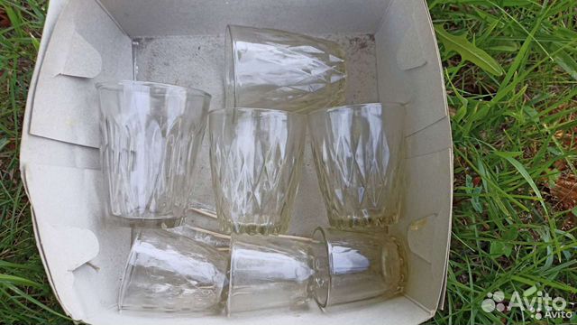 Новые Стаканы, стопки, рюмки гранёные СССР