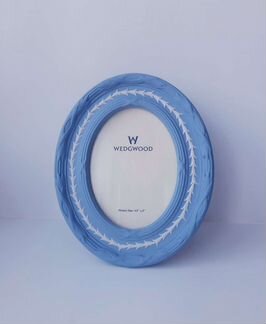 Wedgwood jasperware Фоторамка голубая