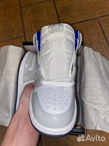 Nike air Jordan 1 Retro High Zoom White Blue