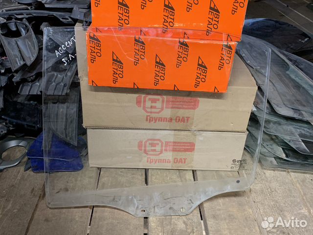 Стекло двери заднее левое hyundai accent