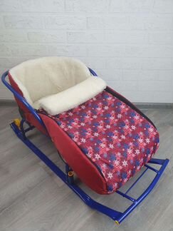 Матрасик в коляска санки 3в1