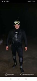 Комплект Мужского костюма для подводной охоты